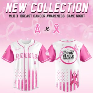 Los Angeles Angels x Breast Cancer Awareness V2 Special Edition Jersey