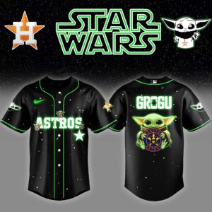 Houston Astros x Star Wars Grogu Baby Yoda Special Edition Jersey
