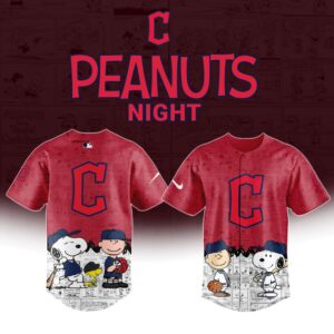Cleveland Guardians x Peanuts Snoopy Special Edition Jersey