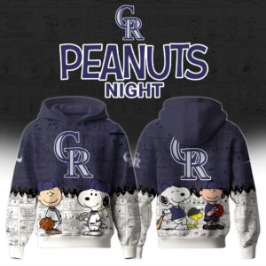 Colorado Rockies x Peanuts Snoopy Special Edition Unisex Hoodie