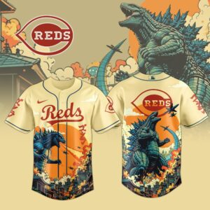 Cincinnati Reds x Godzilla Kaiju Special Edition Jersey