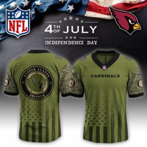 Arizona Cardinals x US Military 4th Of July Special Edition NFL Jersey