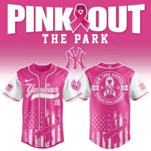 New York Yankees x Pink Out Breast Cancer Special Edition Jersey
