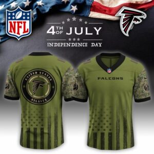 Atlanta Falcons x US Military 4th Of July Special Edition NFL Jersey