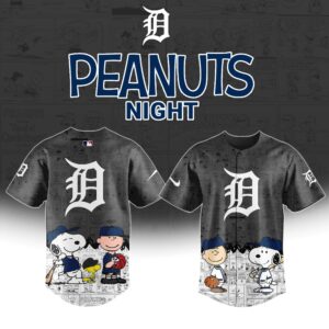 Detroit Tigers x Peanuts Snoopy Special Edition Jersey