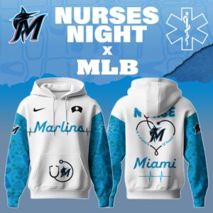 Miami Marlins x Nurses Appreciation Special Edition Unisex Hoodie