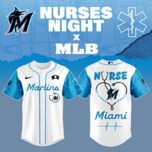 Miami Marlins x Nurses Appreciation V2 Special Edition Jersey