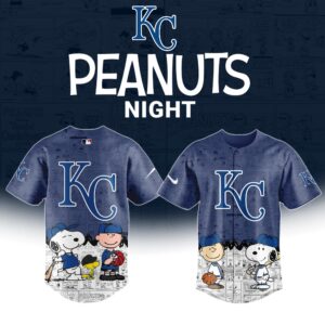 Kansas City Royals x Peanuts Snoopy Special Edition Jersey