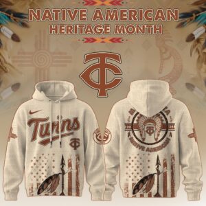 Minnesota Twins x Native American Heritage Month Special Edition Unisex Hoodie