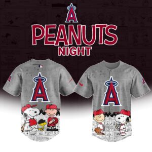 Los Angeles Angels x Peanuts Snoopy Special Edition Jersey