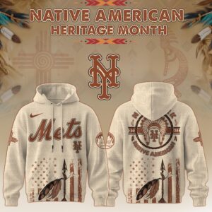 New York Mets x Native American Heritage Month Special Edition Unisex Hoodie