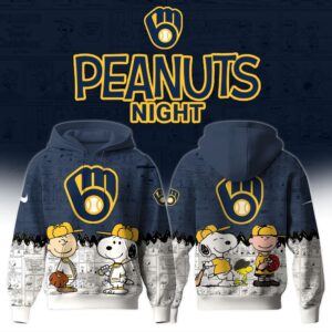 Milwaukee Brewers x Peanuts Snoopy Special Edition Unisex Hoodie