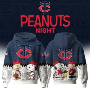 Minnesota Twins x Peanuts Snoopy Special Edition Unisex Hoodie