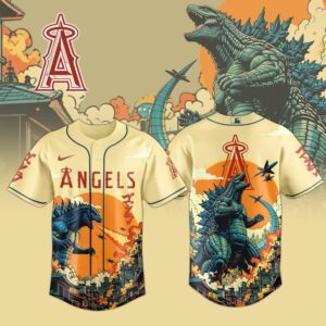 Los Angeles Angels x Godzilla Kaiju Special Edition Jersey