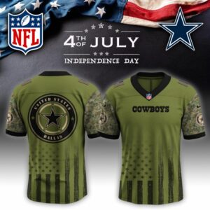 Dallas Cowboys x US Military 4th Of July Special Edition NFL Jersey