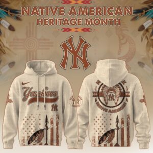 New York Yankees x Native American Heritage Month Special Edition Unisex Hoodie
