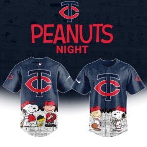 Minnesota Twins x Peanuts Snoopy Special Edition Jersey