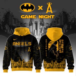 Los Angeles Angels x Batman Night Game Special Edition Unisex Hoodie