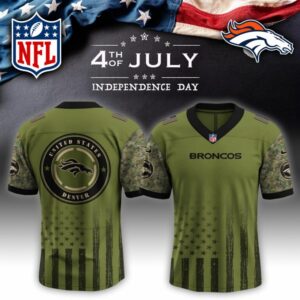 Denver Broncos x US Military 4th Of July Special Edition NFL Jersey