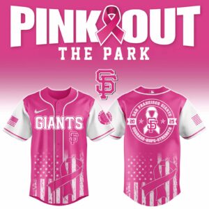 San Francisco Giants x Pink Out Breast Cancer Special Edition Jersey
