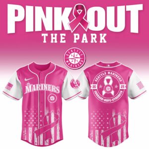 Seattle Mariners x Pink Out Breast Cancer Special Edition Jersey