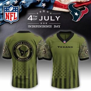 Houston Texans x US Military 4th Of July Special Edition NFL Jersey