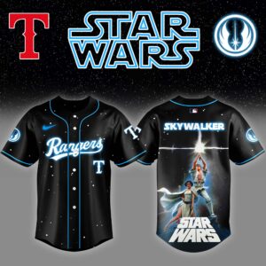 Texas Rangers x Star Wars Luke Skywalker Special Edition Jersey