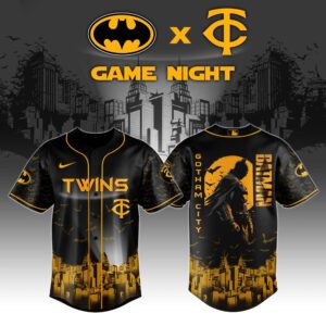 Minnesota Twins x Batman Night Game Special Edition Jersey