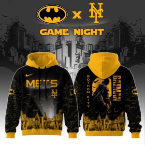 New York Mets x Batman Night Game Special Edition Unisex Hoodie