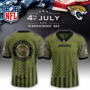 Jacksonville Jaguars x US Military 4th Of July Special Edition NFL Jersey