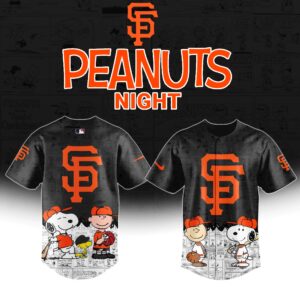 San Francisco Giants x Peanuts Snoopy Special Edition Jersey