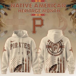 Pittsburgh Pirates x Native American Heritage Month Special Edition Unisex Hoodie