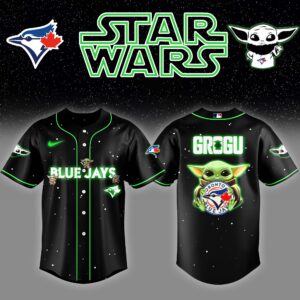 Toronto Blue Jays x Star Wars Grogu Baby Yoda Special Edition Jersey