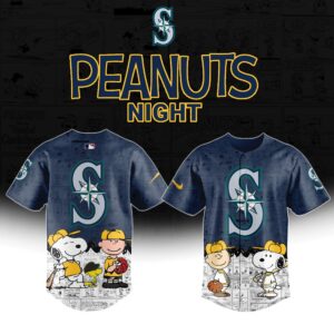 Seattle Mariners x Peanuts Snoopy Special Edition Jersey