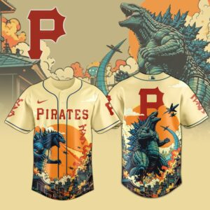 Pittsburgh Pirates x Godzilla Kaiju Special Edition Jersey