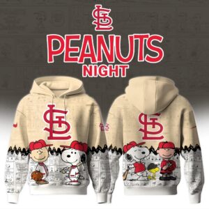St. Louis Cardinals x Peanuts Snoopy Special Edition Unisex Hoodie
