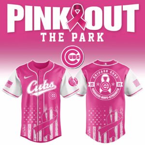 Chicago Cubs x Pink Out Breast Cancer Special Edition Jersey