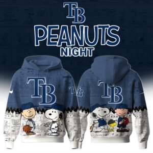 Tampa Bay Rays x Peanuts Snoopy Special Edition Unisex Hoodie