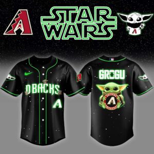 Arizona Diamondbacks x Star Wars Grogu Baby Yoda Special Edition Jersey