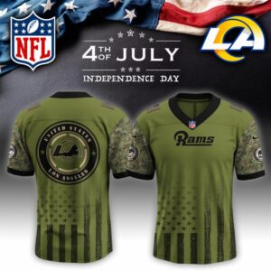 Los Angeles Rams x US Military 4th Of July Special Edition NFL Jersey