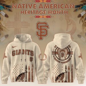 San Francisco Giants x Native American Heritage Month Special Edition Unisex Hoodie