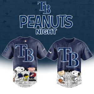 Tampa Bay Rays x Peanuts Snoopy Special Edition Jersey