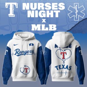 Texas Rangers x Nurses Appreciation Special Edition Unisex Hoodie