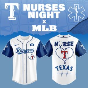 Texas Rangers x Nurses Appreciation V2 Special Edition Jersey