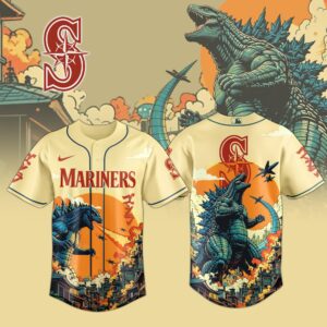 Seattle Mariners x Godzilla Kaiju Special Edition Jersey