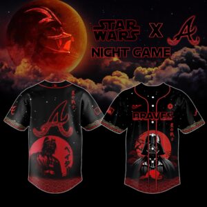 Atlanta Braves x Star Wars Night Game Special Edition Jersey