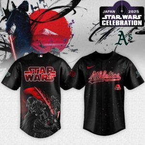 Oakland Athletics x Star Wars Darth Vader Japanese Style Special Edition Jersey
