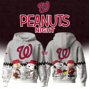 Washington Nationals x Peanuts Snoopy Special Edition Unisex Hoodie