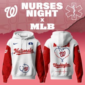 Washington Nationals x Nurses Appreciation Special Edition Unisex Hoodie