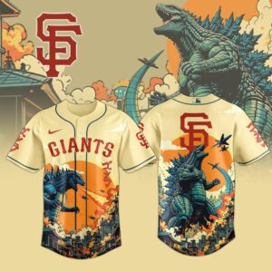 San Francisco Giants x Godzilla Kaiju Special Edition Jersey